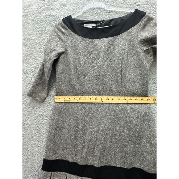 Vintage Pendleton Dress 10 Academia Wool Silk 90s Pleats Capsule Quiet Luxury - Picture 14 of 16